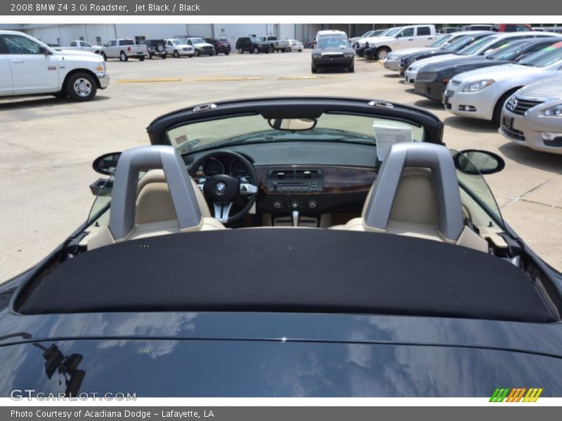 Jet Black / Black 2008 BMW Z4 3.0i Roadster