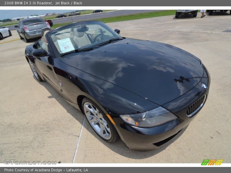 Jet Black / Black 2008 BMW Z4 3.0i Roadster