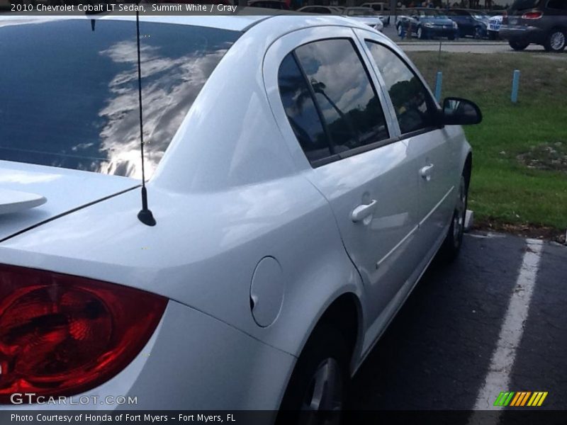 Summit White / Gray 2010 Chevrolet Cobalt LT Sedan