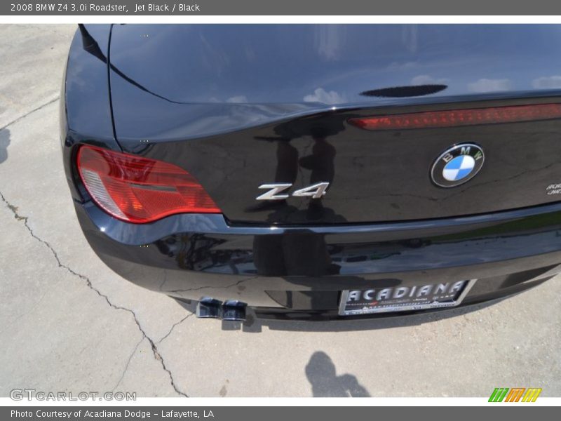 Jet Black / Black 2008 BMW Z4 3.0i Roadster