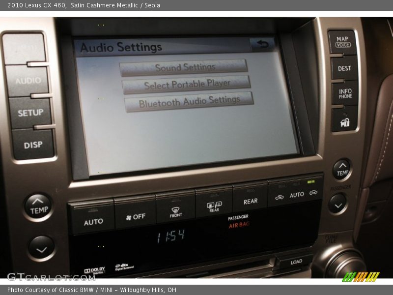 Satin Cashmere Metallic / Sepia 2010 Lexus GX 460