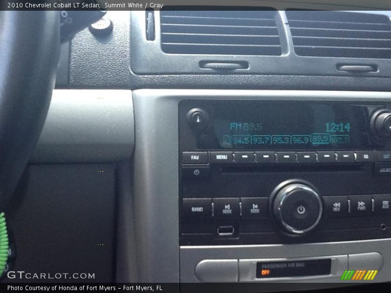 Summit White / Gray 2010 Chevrolet Cobalt LT Sedan