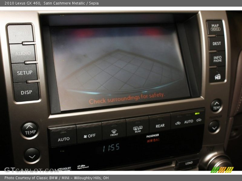 Satin Cashmere Metallic / Sepia 2010 Lexus GX 460