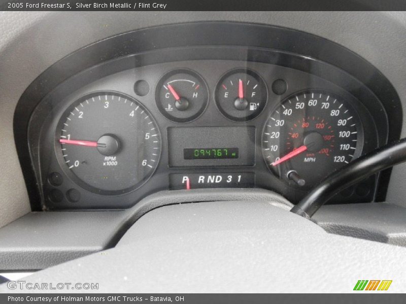 Silver Birch Metallic / Flint Grey 2005 Ford Freestar S