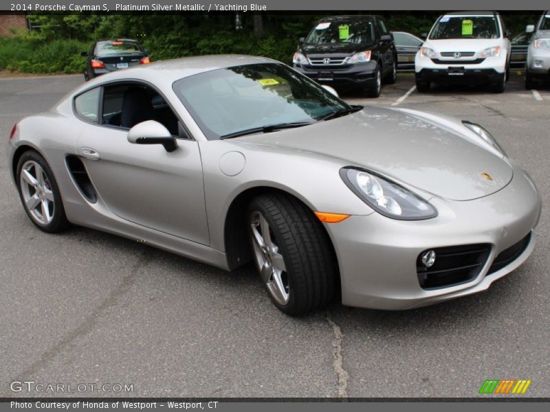 Front 3/4 View of 2014 Cayman S