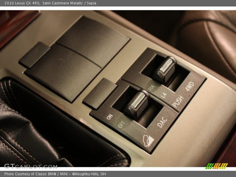 Satin Cashmere Metallic / Sepia 2010 Lexus GX 460