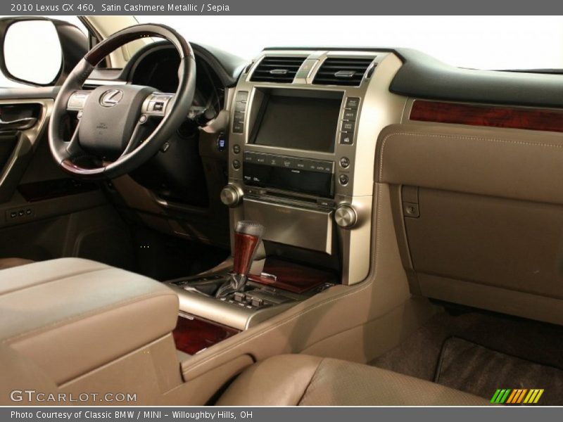 Satin Cashmere Metallic / Sepia 2010 Lexus GX 460