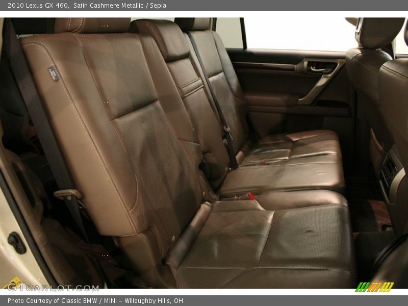 Satin Cashmere Metallic / Sepia 2010 Lexus GX 460
