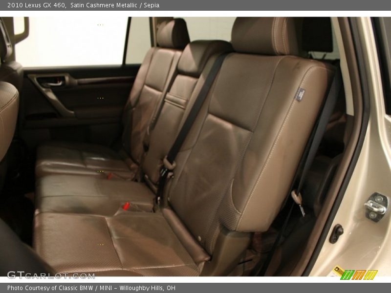 Satin Cashmere Metallic / Sepia 2010 Lexus GX 460
