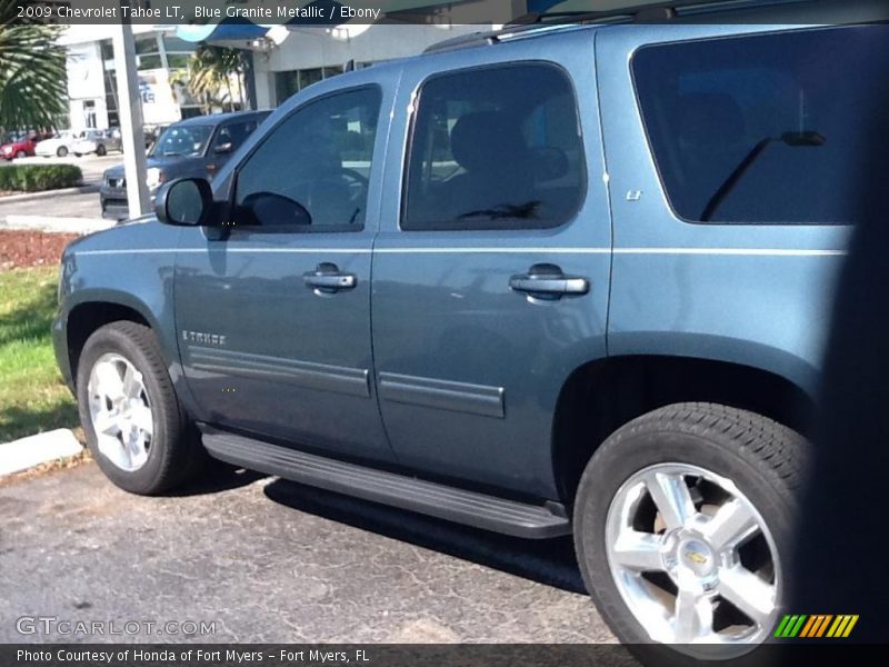 Blue Granite Metallic / Ebony 2009 Chevrolet Tahoe LT