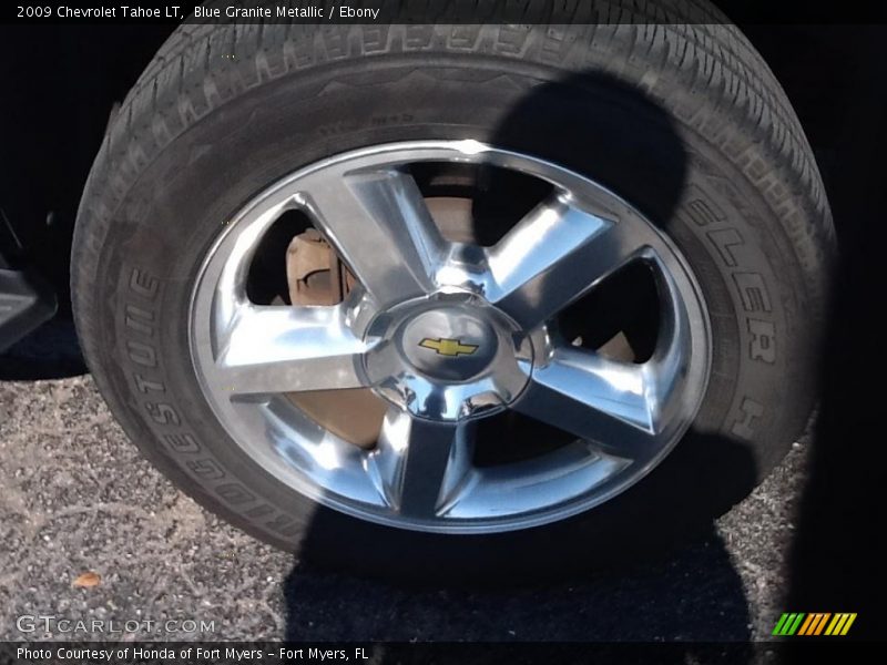 Blue Granite Metallic / Ebony 2009 Chevrolet Tahoe LT