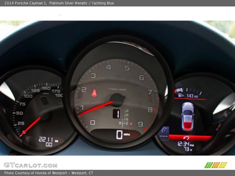  2014 Cayman S S Gauges