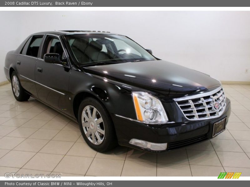 Black Raven / Ebony 2008 Cadillac DTS Luxury