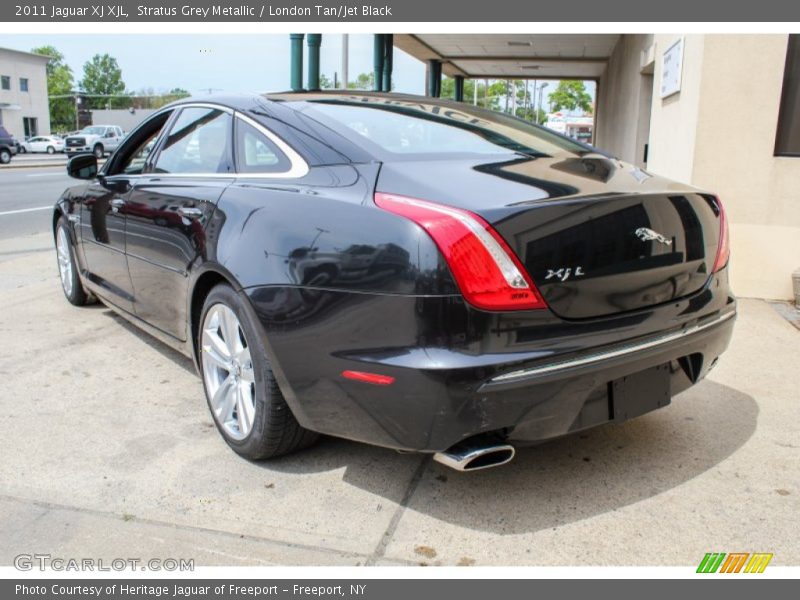 Stratus Grey Metallic / London Tan/Jet Black 2011 Jaguar XJ XJL