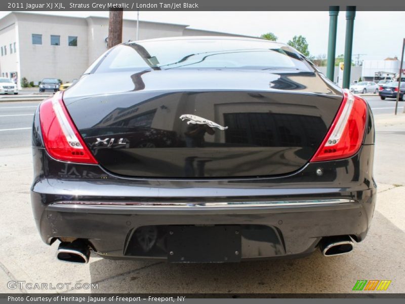 Stratus Grey Metallic / London Tan/Jet Black 2011 Jaguar XJ XJL