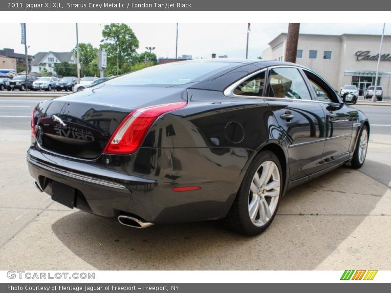 Stratus Grey Metallic / London Tan/Jet Black 2011 Jaguar XJ XJL