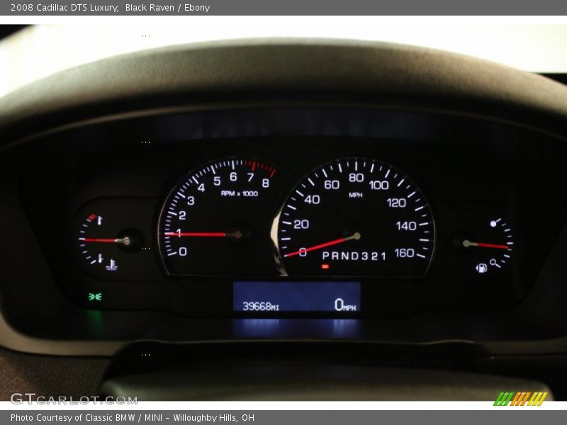  2008 DTS Luxury Luxury Gauges