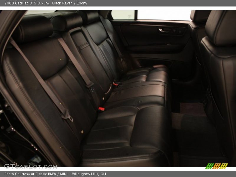 Rear Seat of 2008 DTS Luxury