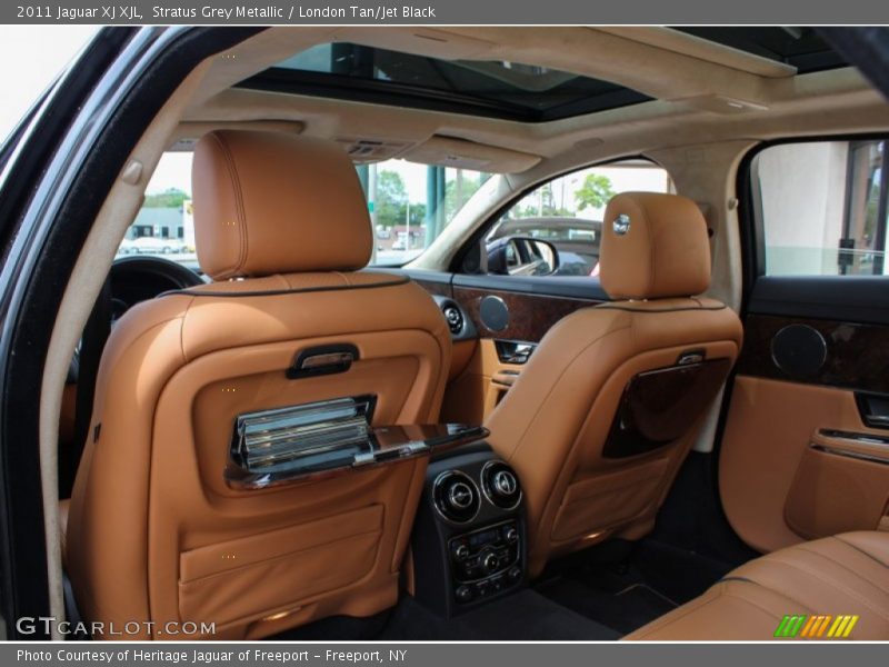 Stratus Grey Metallic / London Tan/Jet Black 2011 Jaguar XJ XJL