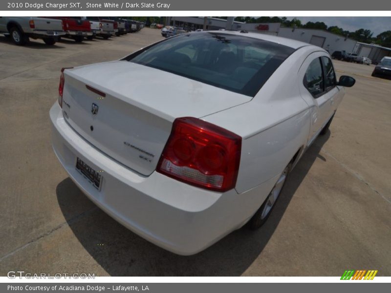 Stone White / Dark Slate Gray 2010 Dodge Charger SXT