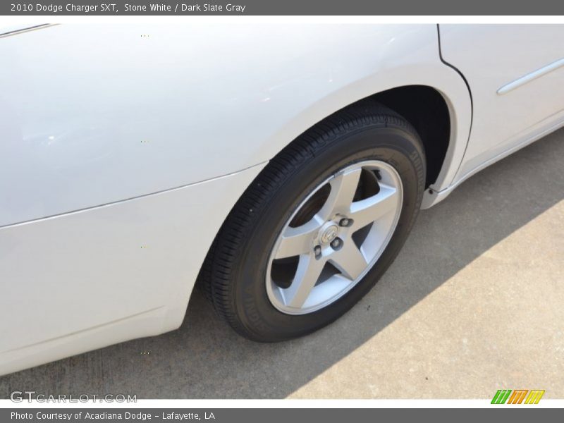 Stone White / Dark Slate Gray 2010 Dodge Charger SXT