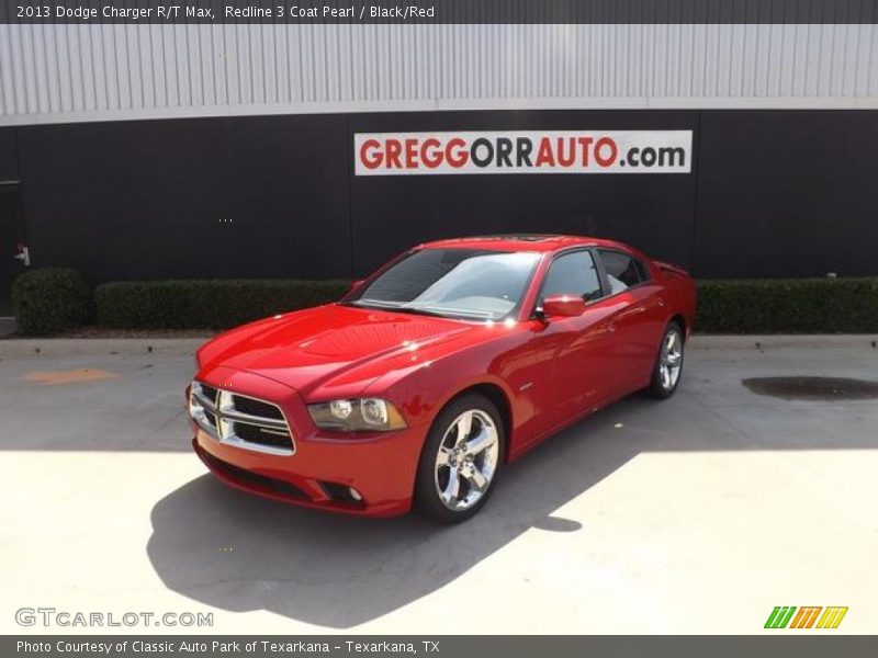Redline 3 Coat Pearl / Black/Red 2013 Dodge Charger R/T Max