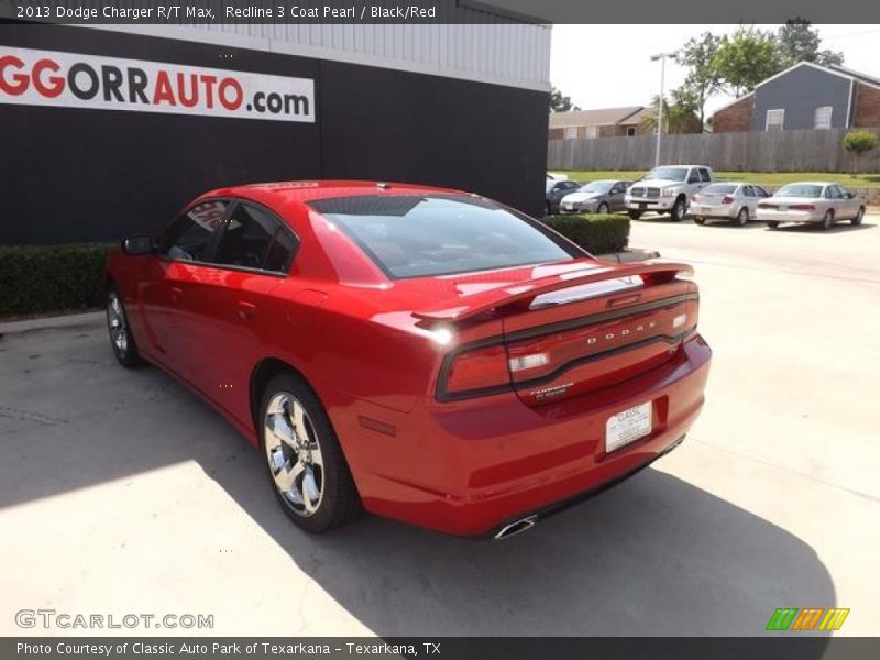 Redline 3 Coat Pearl / Black/Red 2013 Dodge Charger R/T Max