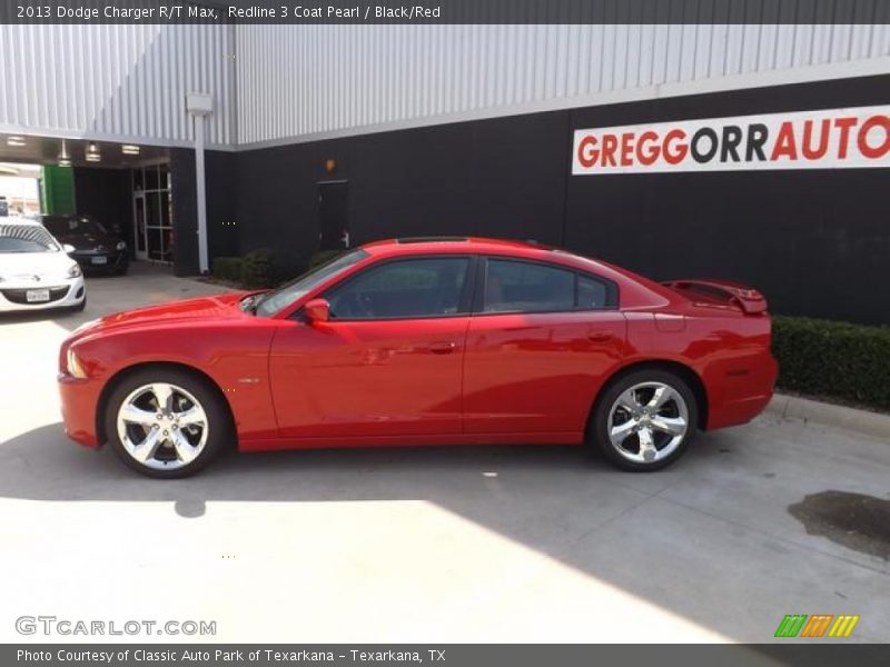 Redline 3 Coat Pearl / Black/Red 2013 Dodge Charger R/T Max