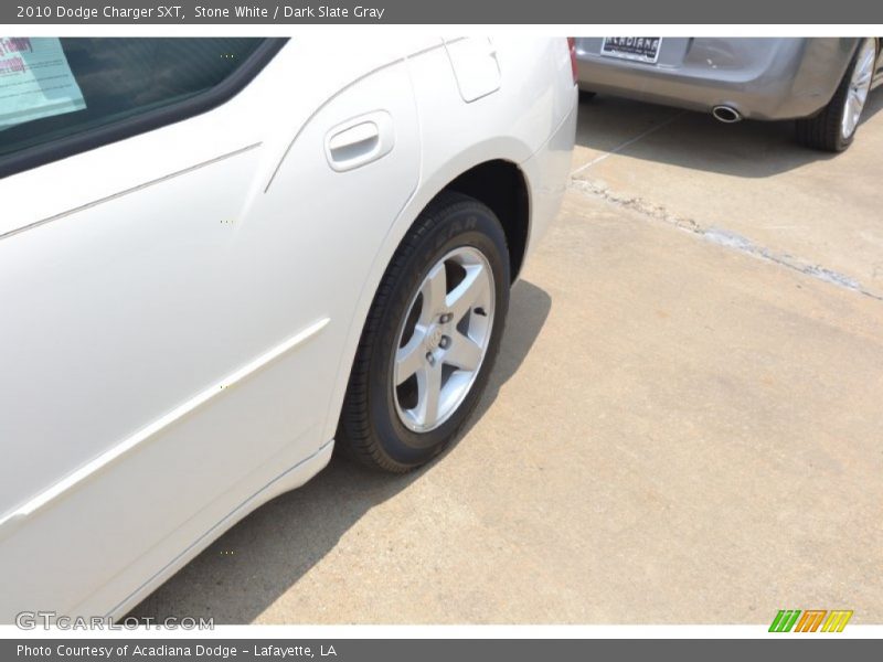 Stone White / Dark Slate Gray 2010 Dodge Charger SXT