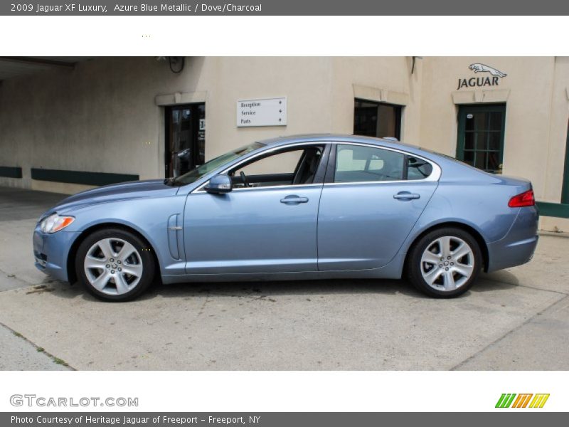  2009 XF Luxury Azure Blue Metallic