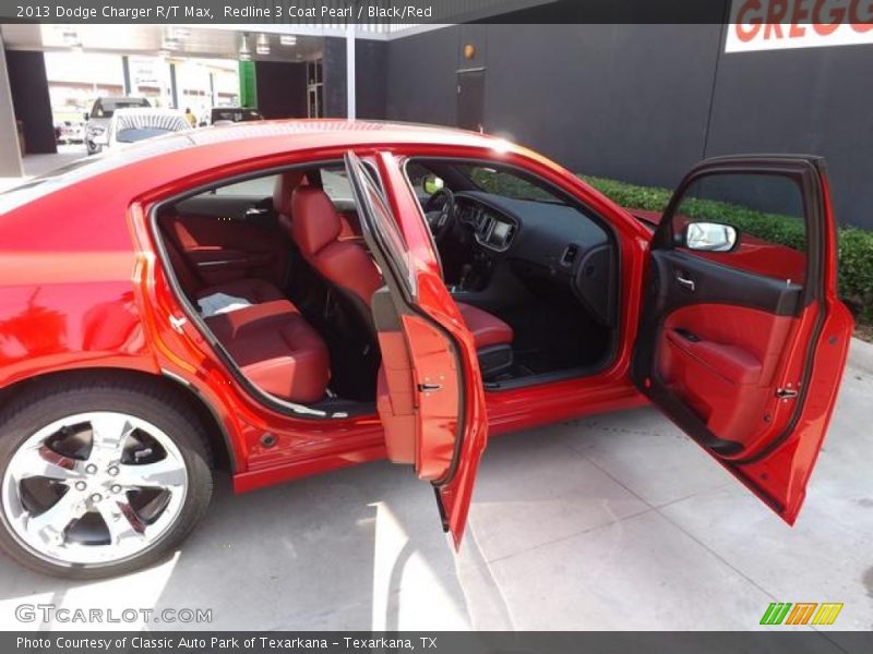 Redline 3 Coat Pearl / Black/Red 2013 Dodge Charger R/T Max