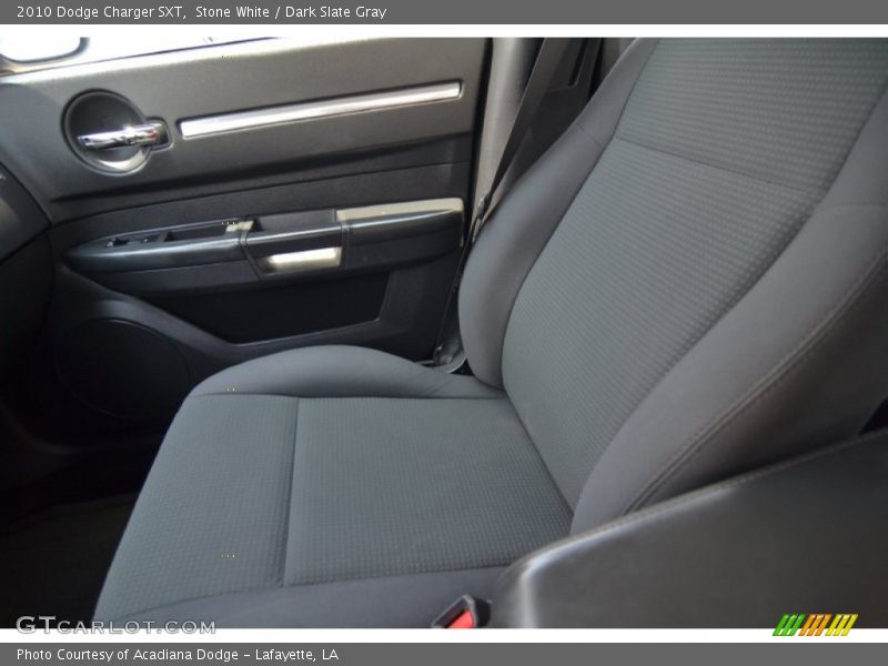 Stone White / Dark Slate Gray 2010 Dodge Charger SXT