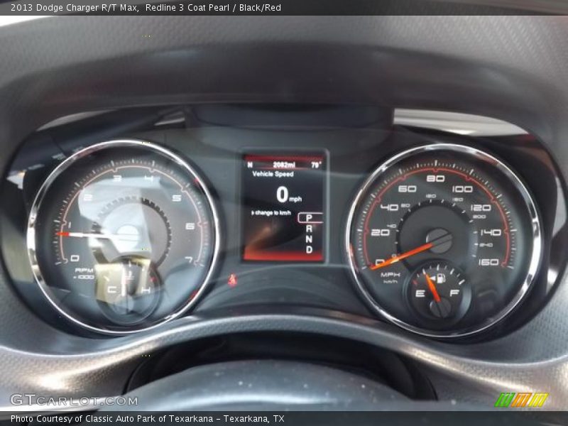 Redline 3 Coat Pearl / Black/Red 2013 Dodge Charger R/T Max