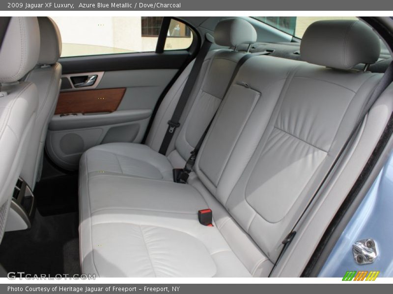 Rear Seat of 2009 XF Luxury