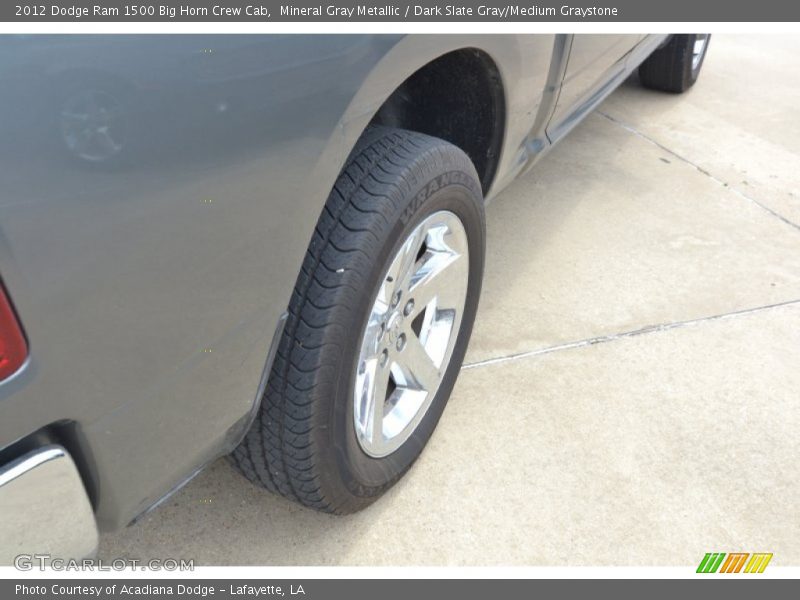 Mineral Gray Metallic / Dark Slate Gray/Medium Graystone 2012 Dodge Ram 1500 Big Horn Crew Cab