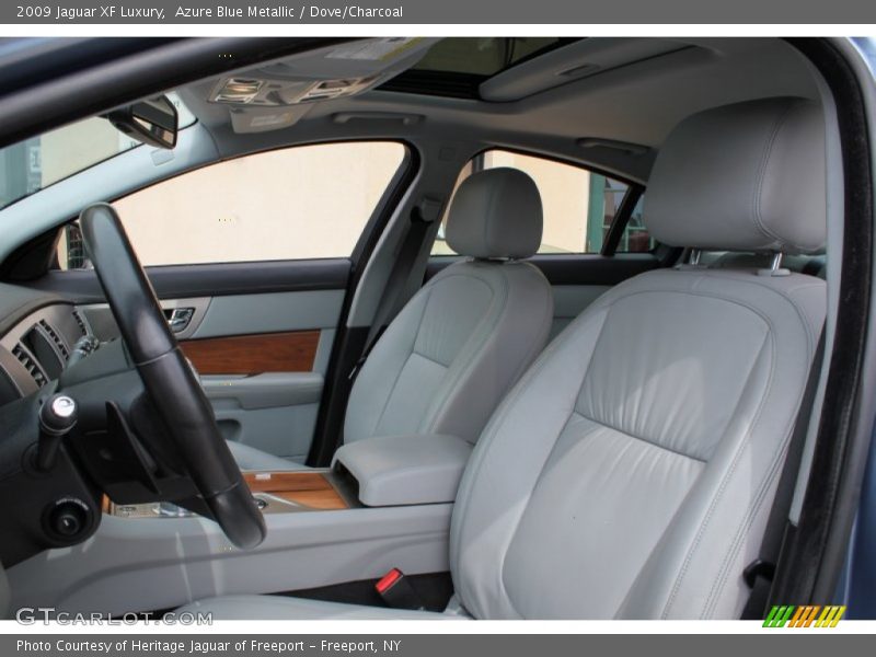 Front Seat of 2009 XF Luxury