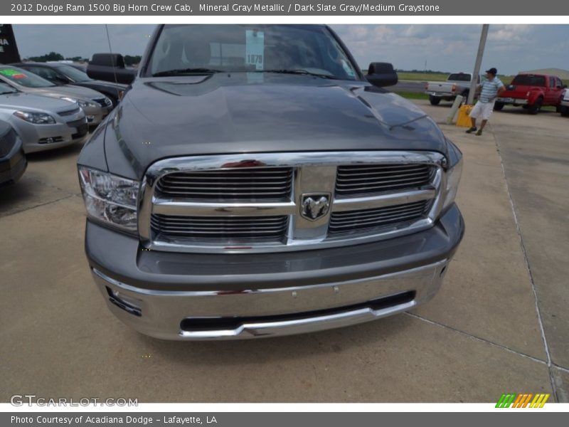 Mineral Gray Metallic / Dark Slate Gray/Medium Graystone 2012 Dodge Ram 1500 Big Horn Crew Cab