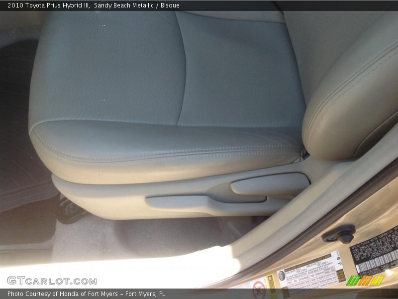 Sandy Beach Metallic / Bisque 2010 Toyota Prius Hybrid III