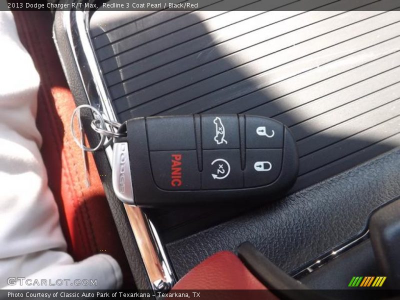 Redline 3 Coat Pearl / Black/Red 2013 Dodge Charger R/T Max