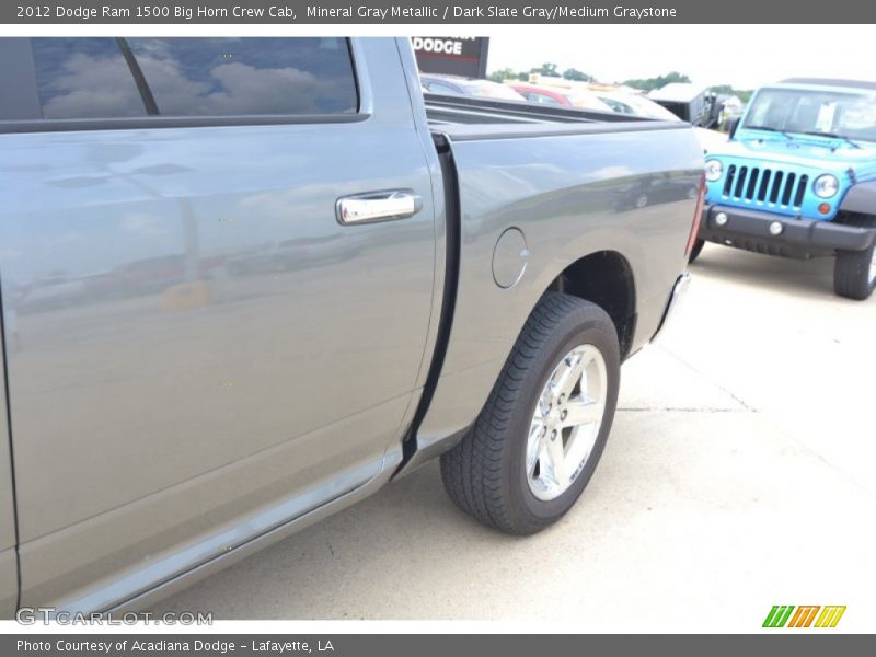 Mineral Gray Metallic / Dark Slate Gray/Medium Graystone 2012 Dodge Ram 1500 Big Horn Crew Cab