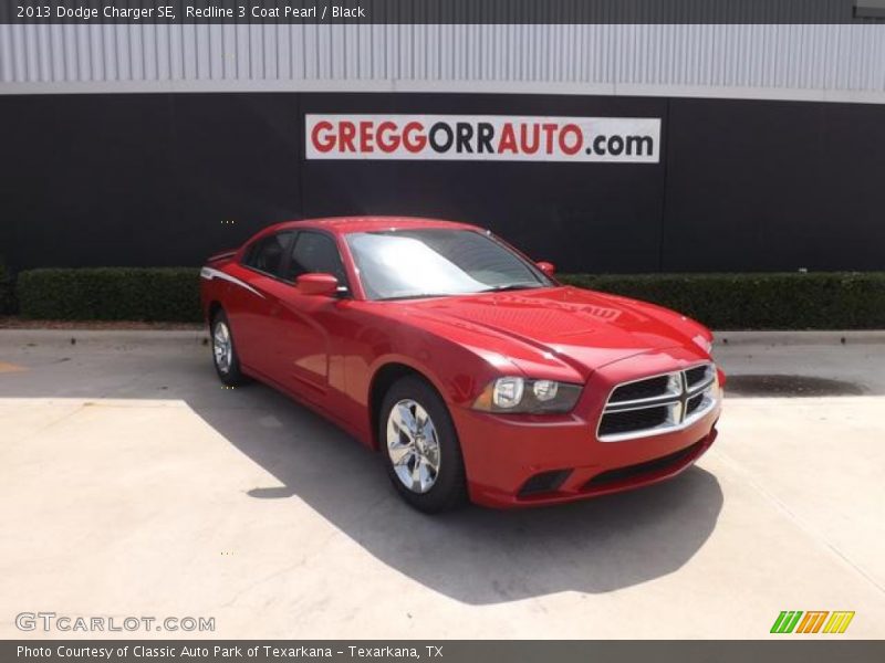 Redline 3 Coat Pearl / Black 2013 Dodge Charger SE