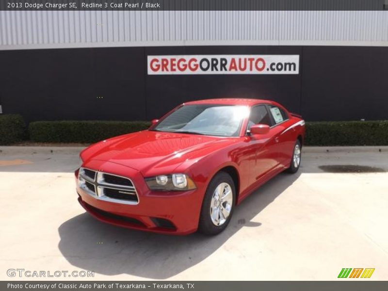 Redline 3 Coat Pearl / Black 2013 Dodge Charger SE