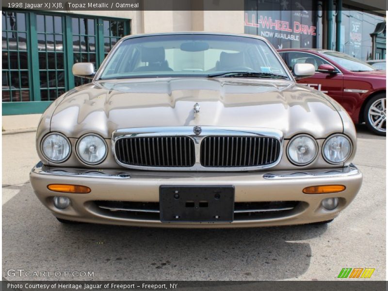 Topaz Metallic / Oatmeal 1998 Jaguar XJ XJ8