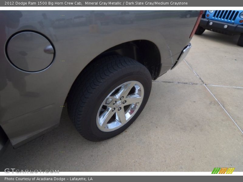 Mineral Gray Metallic / Dark Slate Gray/Medium Graystone 2012 Dodge Ram 1500 Big Horn Crew Cab