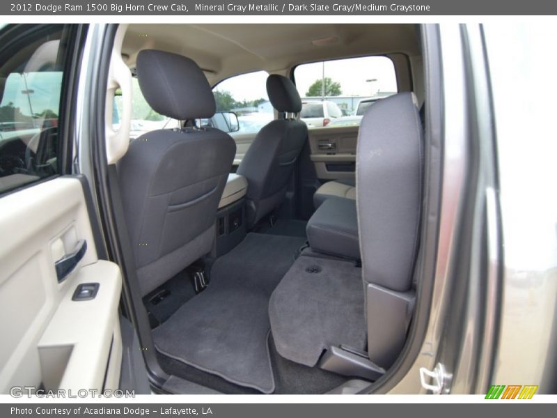 Mineral Gray Metallic / Dark Slate Gray/Medium Graystone 2012 Dodge Ram 1500 Big Horn Crew Cab