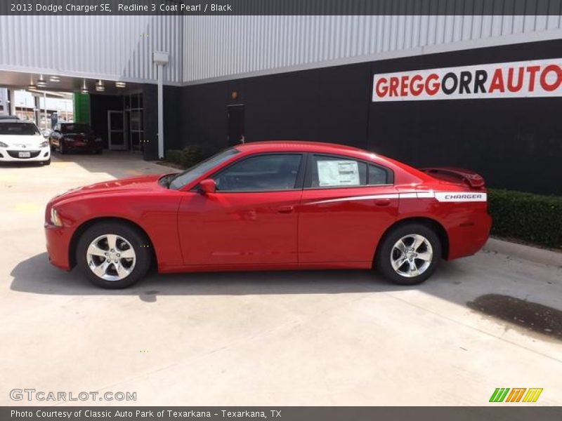 Redline 3 Coat Pearl / Black 2013 Dodge Charger SE