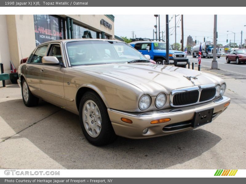 Topaz Metallic / Oatmeal 1998 Jaguar XJ XJ8