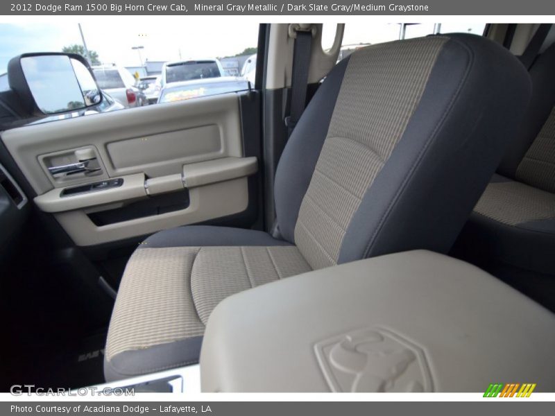 Mineral Gray Metallic / Dark Slate Gray/Medium Graystone 2012 Dodge Ram 1500 Big Horn Crew Cab
