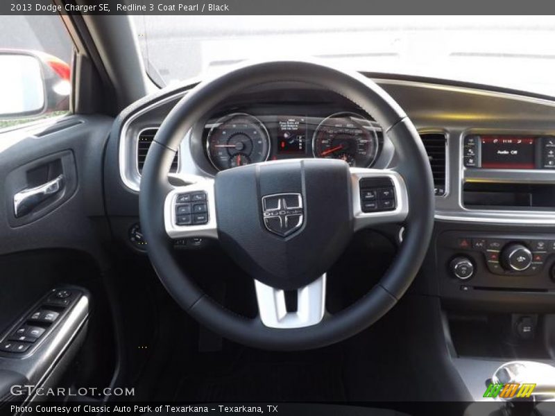 Redline 3 Coat Pearl / Black 2013 Dodge Charger SE