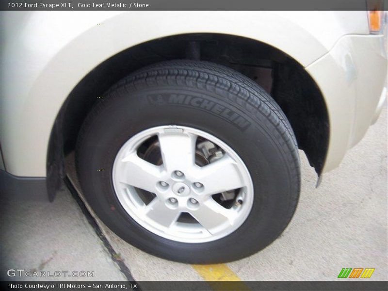 Gold Leaf Metallic / Stone 2012 Ford Escape XLT